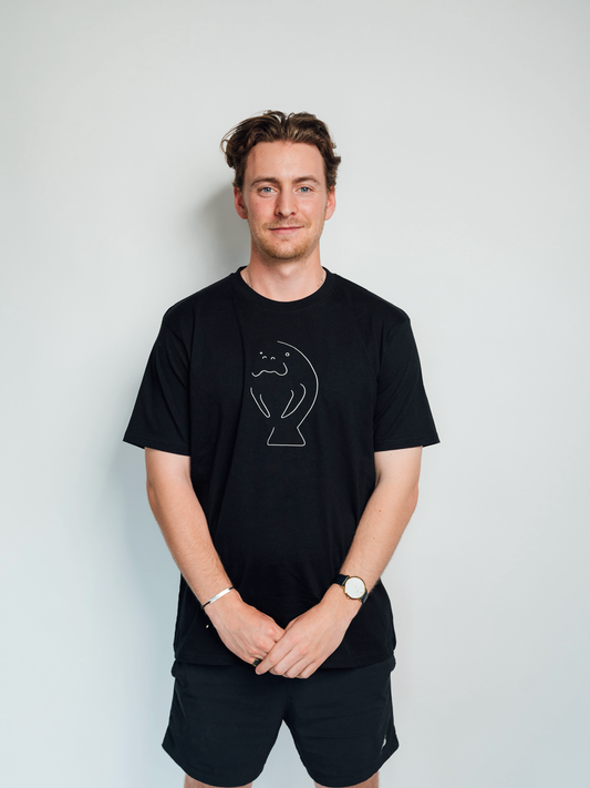 Manatii Black T-Shirt