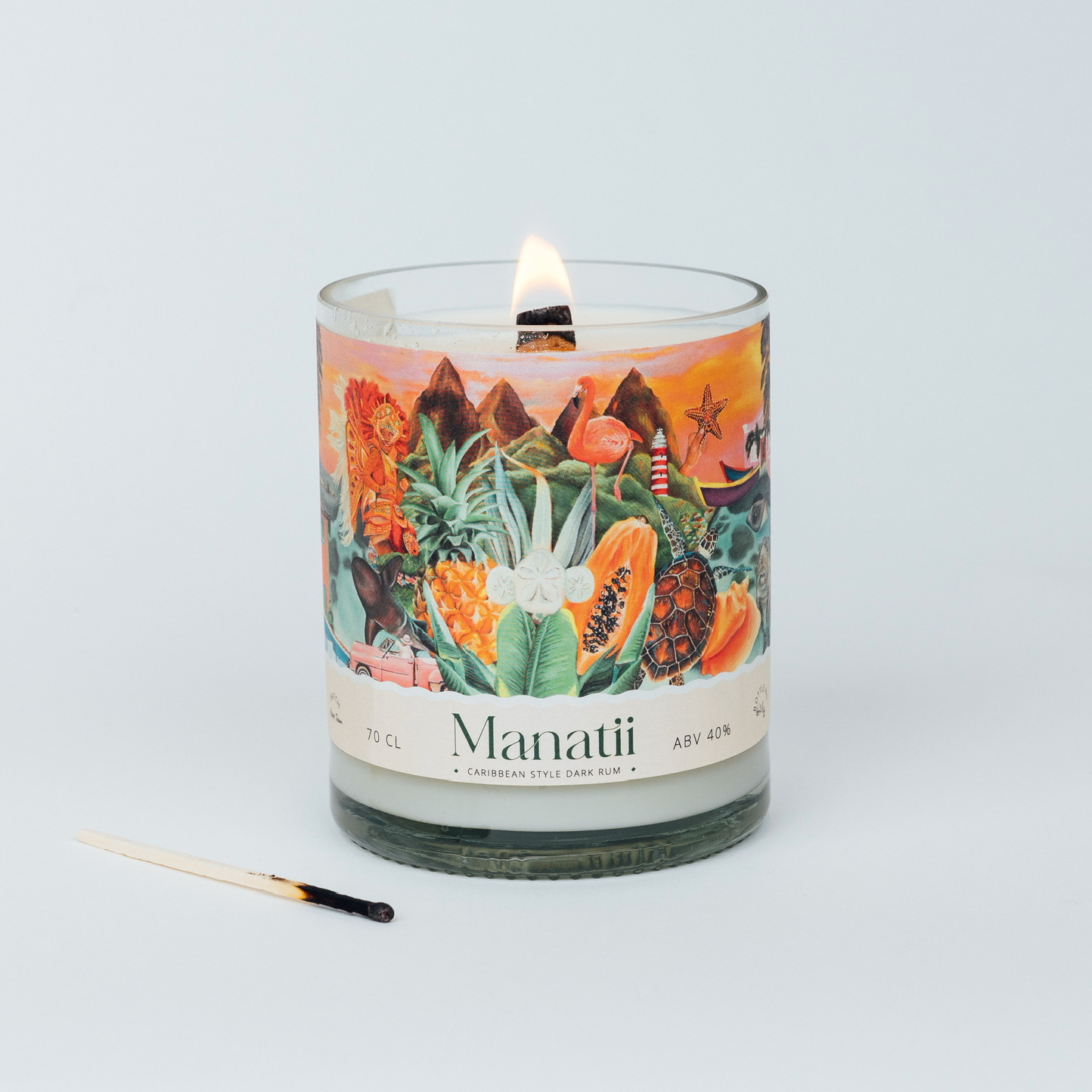 Spiced Orange Scented Candle